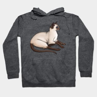 Siamese Cat Hoodie